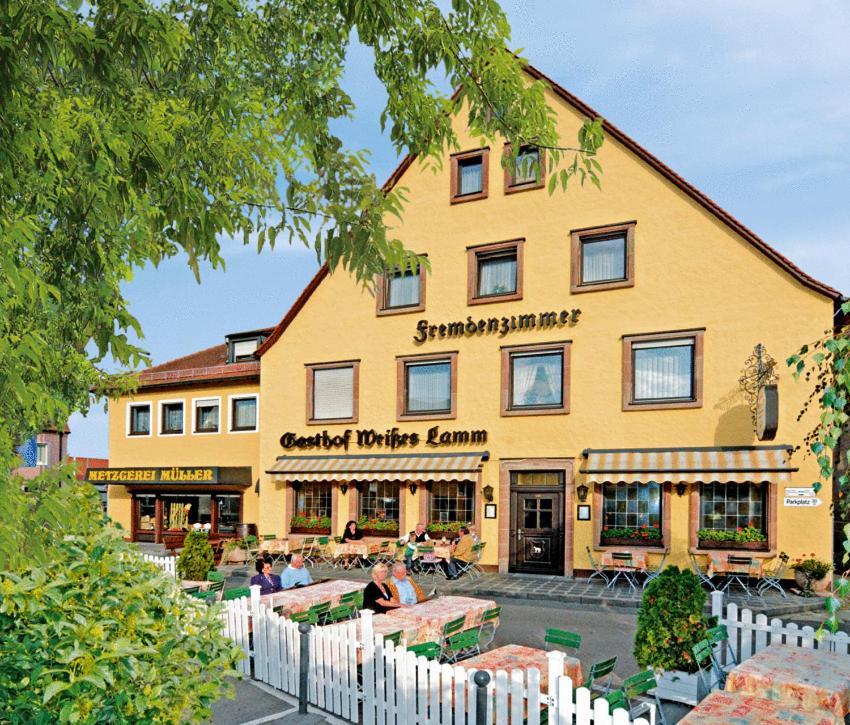 Gasthof Weisses Lamm Núremberg Exterior foto